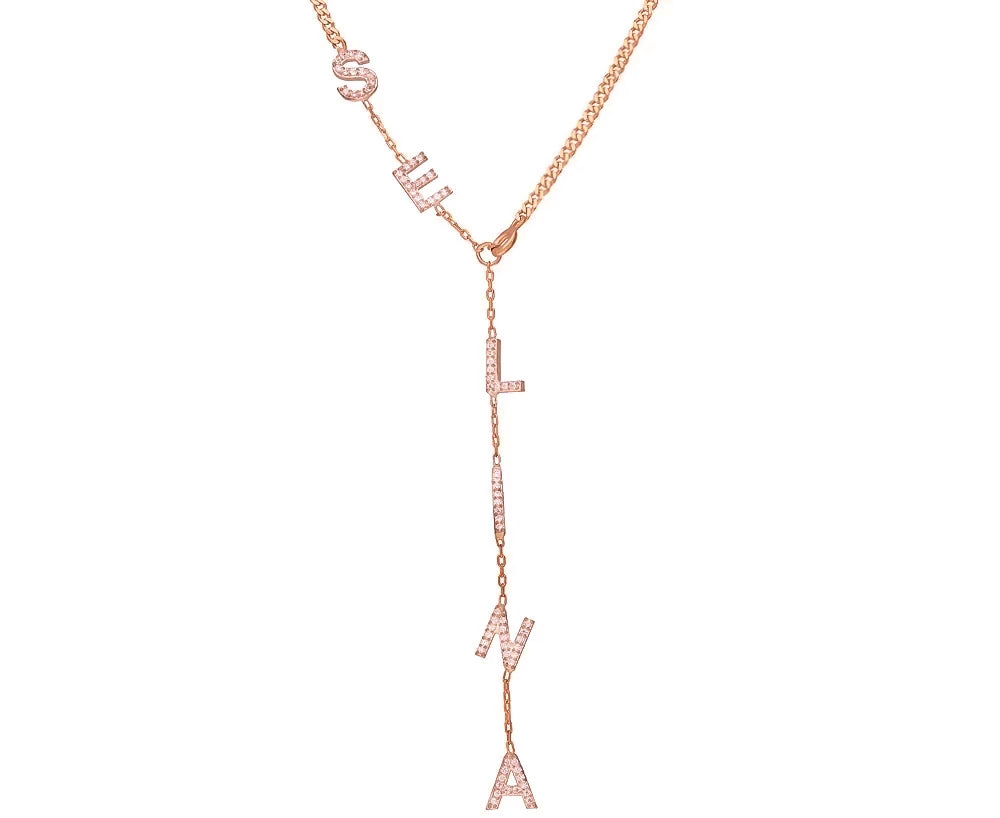 Collana LETTERS BRIGHT LONG