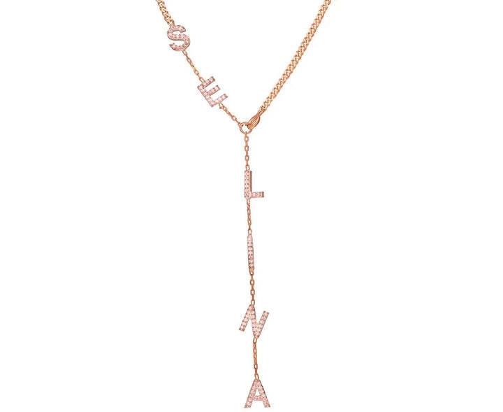 Collana LETTERS BRIGHT LONG