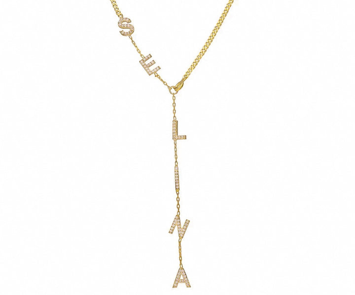 Collana LETTERS BRIGHT LONG