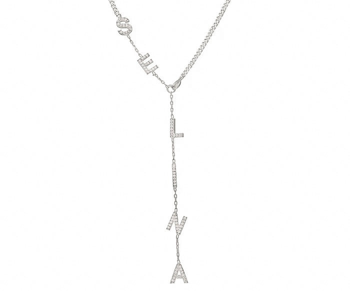 Collana LETTERS BRIGHT LONG